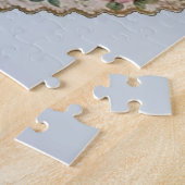 Vintages Puzzlespiel Herzvalentines Tages Puzzle (Seite)