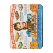 Vintages Pyrex-Bake-Ware "um Ihnen zu dienen" Magnet (Vertikal)
