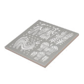 Vintages Pyrex Muster - Butterprint (amischer Fliese (Seite)