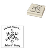 Vintages Pyrex-Muster - Freundschaft - Eigentum vo Gummistempel (Stempel)