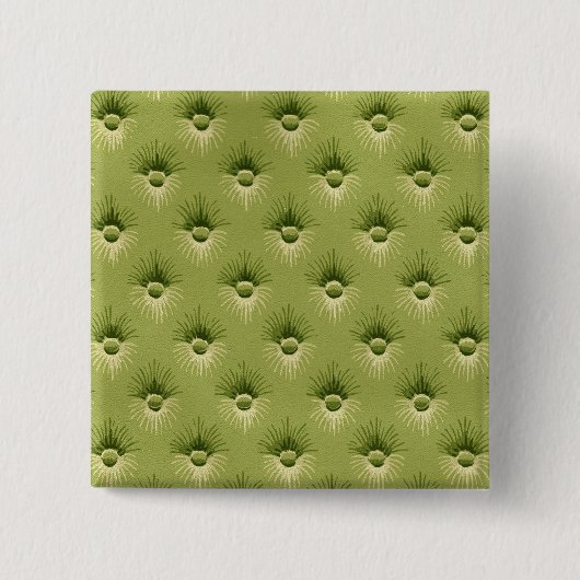 Vintages Quarzpapier Button (Vorderseite)