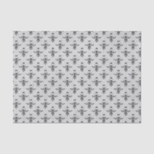 Vintages Queen Bee Pattern Seidenpapier