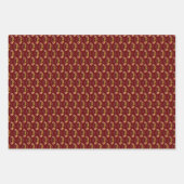 Vintages Race Car Zin Toy Geschenkpapier Set (Vorderseite 2)