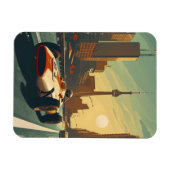 Vintages Racing Car in Toronto Magnet (Horizontal)
