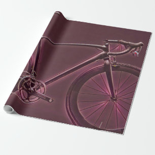 Vintages Radgeschenk für Radfahrer Geschenkpapier