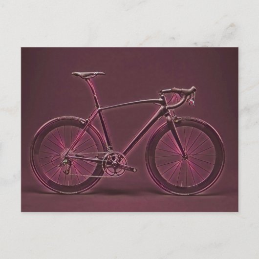 Vintages Radgeschenk für Radfahrer Postkarte (Vorderseite)