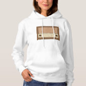 Vintages Radio Hoodie (Vorderseite)