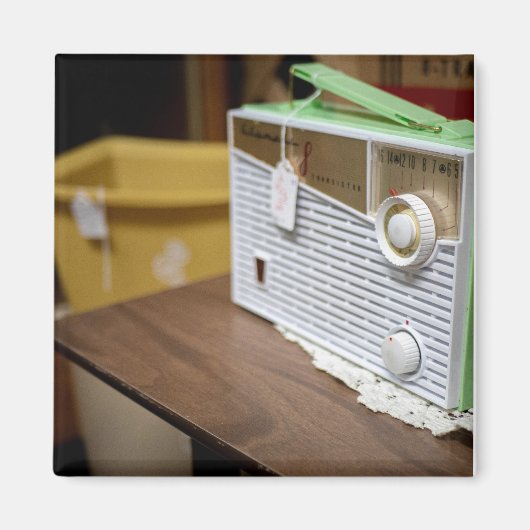 Vintages Radio Magnet (Vorne)