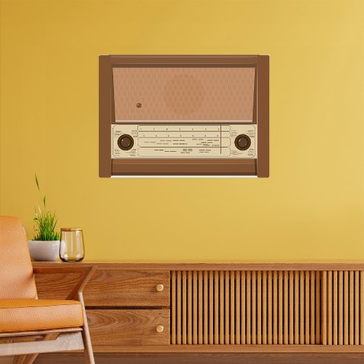 Vintages Radio Poster