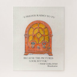 Vintages Radio Puzzle