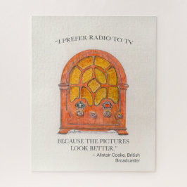 Vintages Radio Puzzle