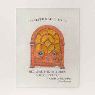Vintages Radio Puzzle