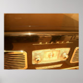 Vintages Radioposter Poster (Vorne)