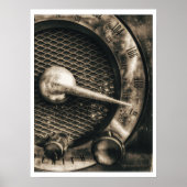 Vintages Radioposter Poster (Vorne)