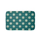 Vintages Radmuster Badematte (Vorderseite)