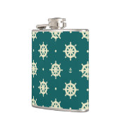 Vintages Radmuster Flachmann (Links)