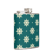 Vintages Radmuster Flachmann (Rechts)