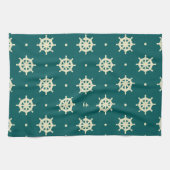 Vintages Radmuster Geschirrtuch (Horizontal)