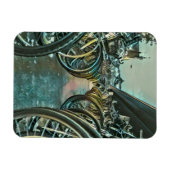 Vintages Radwerk Magnet (Horizontal)