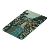 Vintages Radwerk Magnet (Linke Seite)