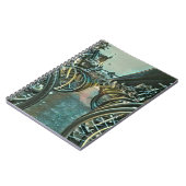 Vintages Radwerk Notizblock (Linke Seite)