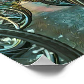 Vintages Radwerk Poster (Ecke)