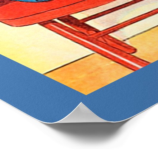 Vintages RAGGEDY ANDY-Bild Poster (Ecke)