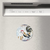 Vintages Raster und Küken Magnet (In Situ (Geschirrspüler))
