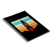 Vintages Raumschiff/Raumfahrt/Raumfahrzeug Notizblock (Rechte Seite)