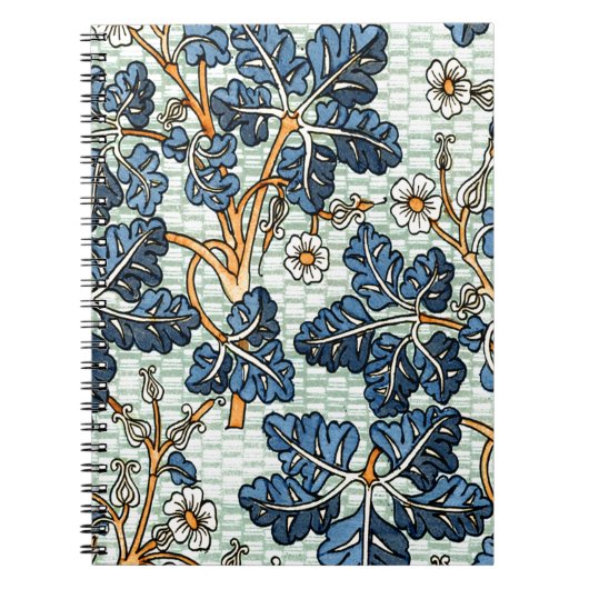 Vintages Reben Notizblock (Vorderseite)