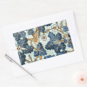 Vintages Reben Rechteckiger Aufkleber (Umschlag)