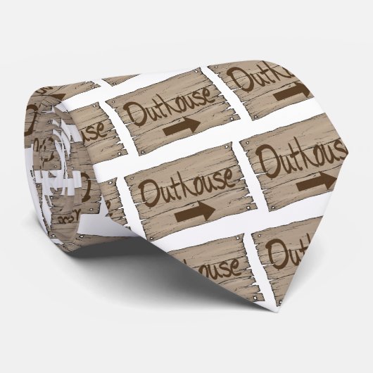 Vintages Recht Krawatte (Gerollt)