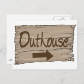 Vintages Recht Postkarte (Vorne/Hinten)