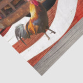 Vintages Red Truck American Flag Tissue Paper Seidenpapier (Ausschnitt)