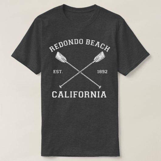 Vintages Redondo Beach Vacarel T-Shirt (Design vorne)