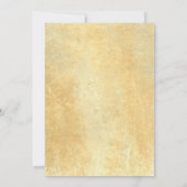 Vintages Redwood Trees Brautparty laden ein Einladung (Rückseite)