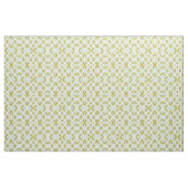 Vintages Regenbogenmuster in Weizenbeige Stoff (Fat Quarter (45,7 x 55,9 cm))