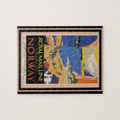 Vintages Reise-Plakat 34 Puzzle (Horizontal)