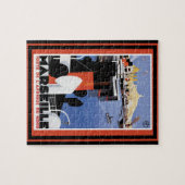 Vintages Reise-Plakat 60 Puzzle (Horizontal)