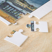 Vintages Reise-Plakat Antibes Puzzle (Seite)