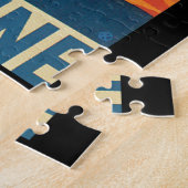 Vintages Reise-Plakat Besuchs-Palästinas Puzzle (Seite)