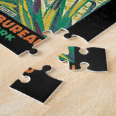 Vintages Reise-Plakat Brasiliens Puzzle (Seite)