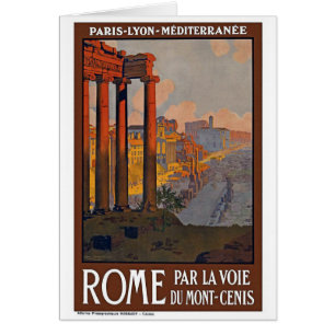 Vintages Reise-Plakat "Roms"