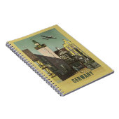 Vintages Reisenotizbuch DEUTSCHLANDS Notizblock (Rechte Seite)