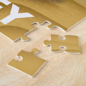Vintages Reiseplakat aus Jersey. Puzzle (Seite)