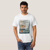 Vintages Reiseplakat, Cadburys Schokolade T-Shirt (Vorne ganz)