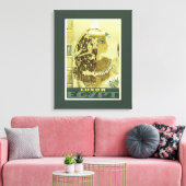 Vintages Reiseplakat für Ägypten Leinwanddruck (Insitu (Wohnzimmer))