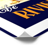 Vintages Reiseplakat für Hong Kong Poster (Ecke)