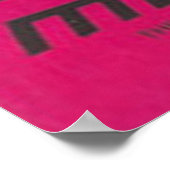 Vintages Reiseplakat für Mexiko Poster (Ecke)