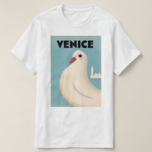 Vintages Reiseplakat im venezianischen Stil T-Shirt